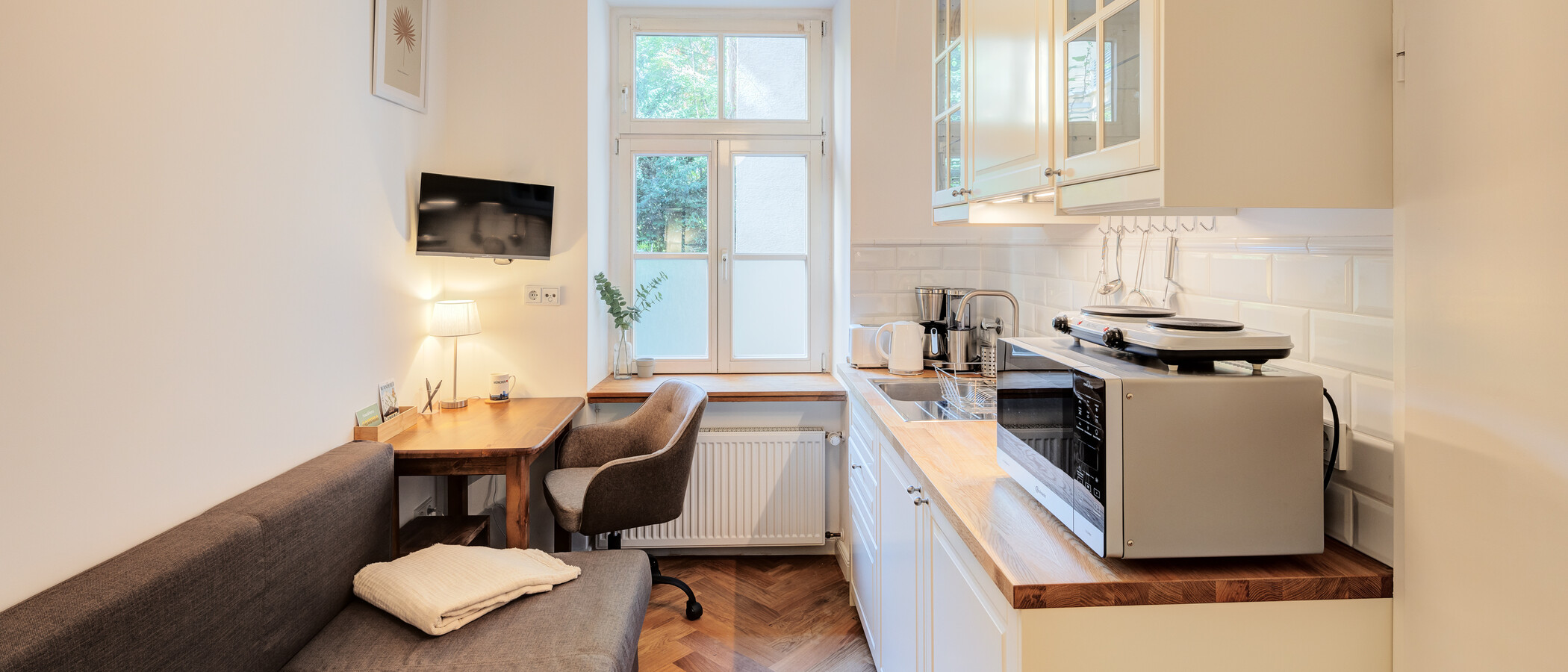 apartamento München Neuhausen 01 zona de día  14110