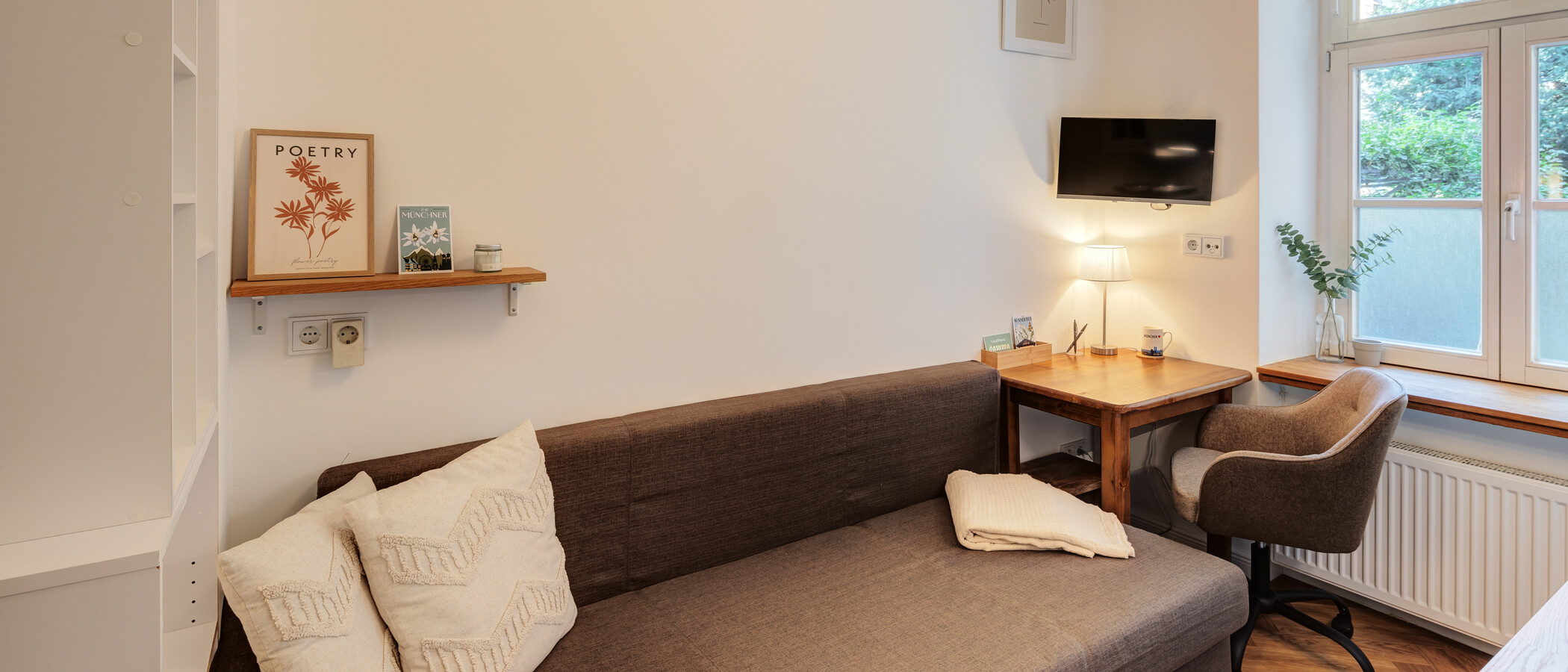 apartamento München Neuhausen 03 zona de día  14110