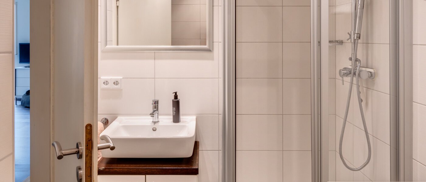 apartamento München Schwabing-Nord (zw. Belgrad- & Leopoldstraße) 01 baño 14138