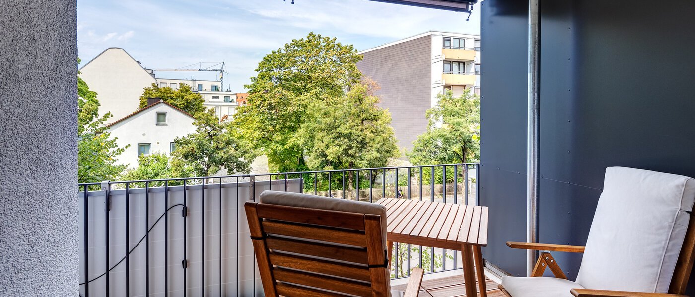 apartamento München Untersendling 02 balcón 14149