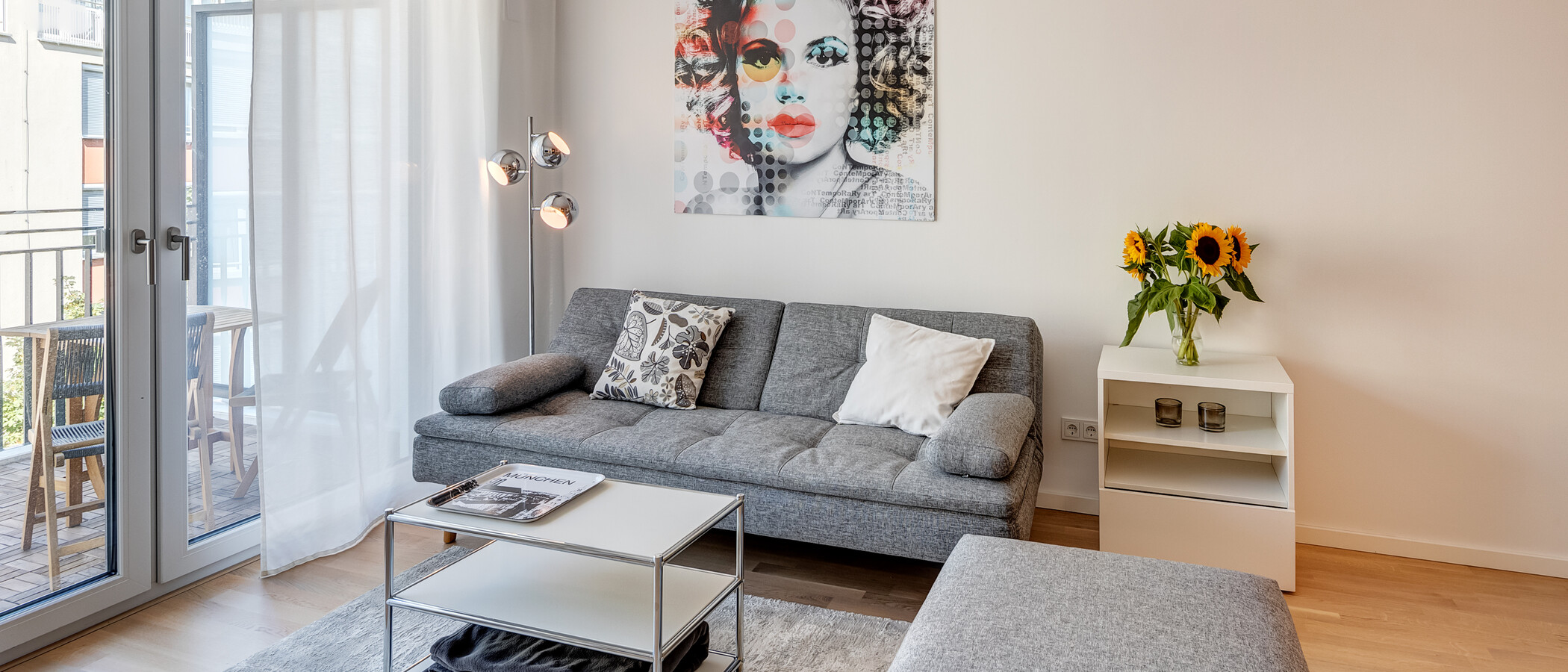 apartamento München Neuhausen 03 zona de día  14150