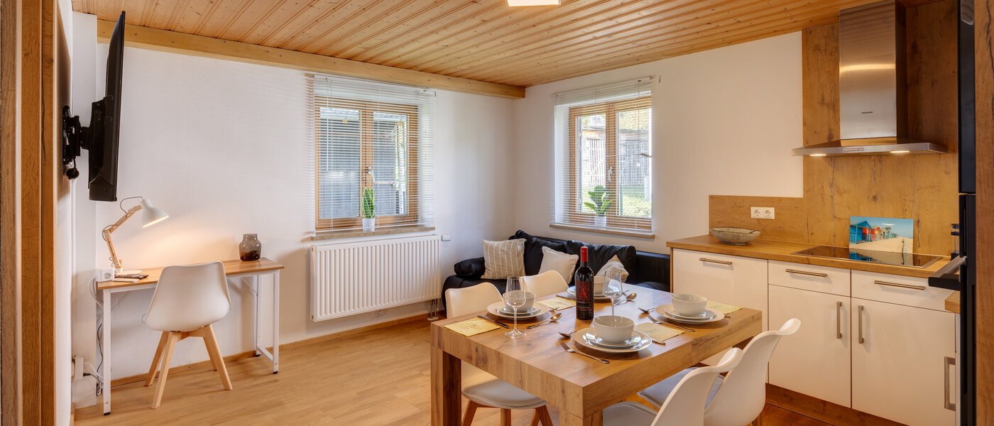 apartamento Kochel am See Walchensee 01 zona de día  14154