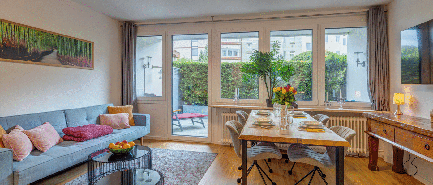 apartamento München Mittersendling 03 zona de día  14157