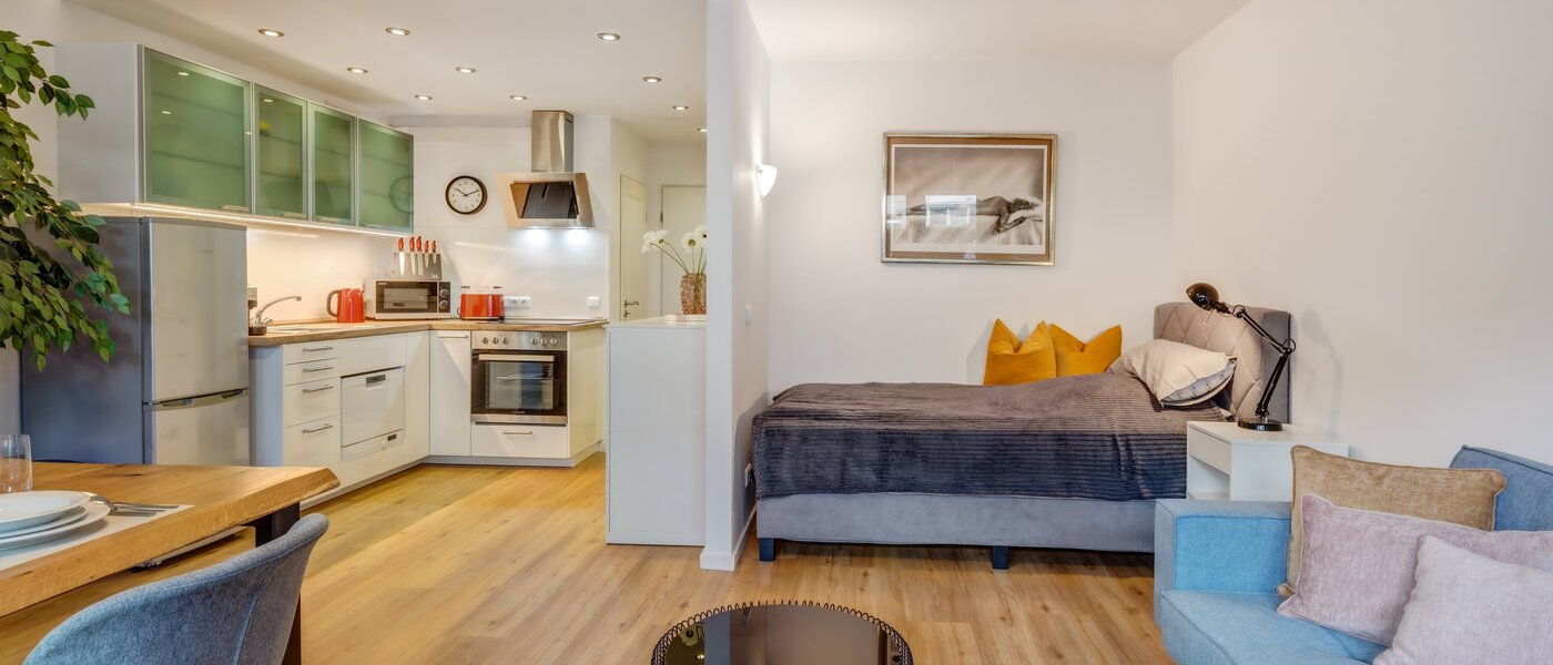 apartamento München Mittersendling 05 zona de día  14157