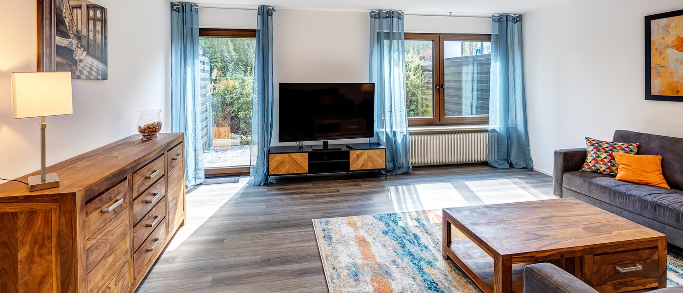 chalet adosado en el medio Germering 02 sala de estar 14170