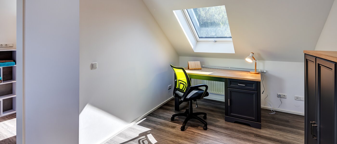 chalet adosado en el medio Germering 04 Oficina / Habitación de invitados 14170