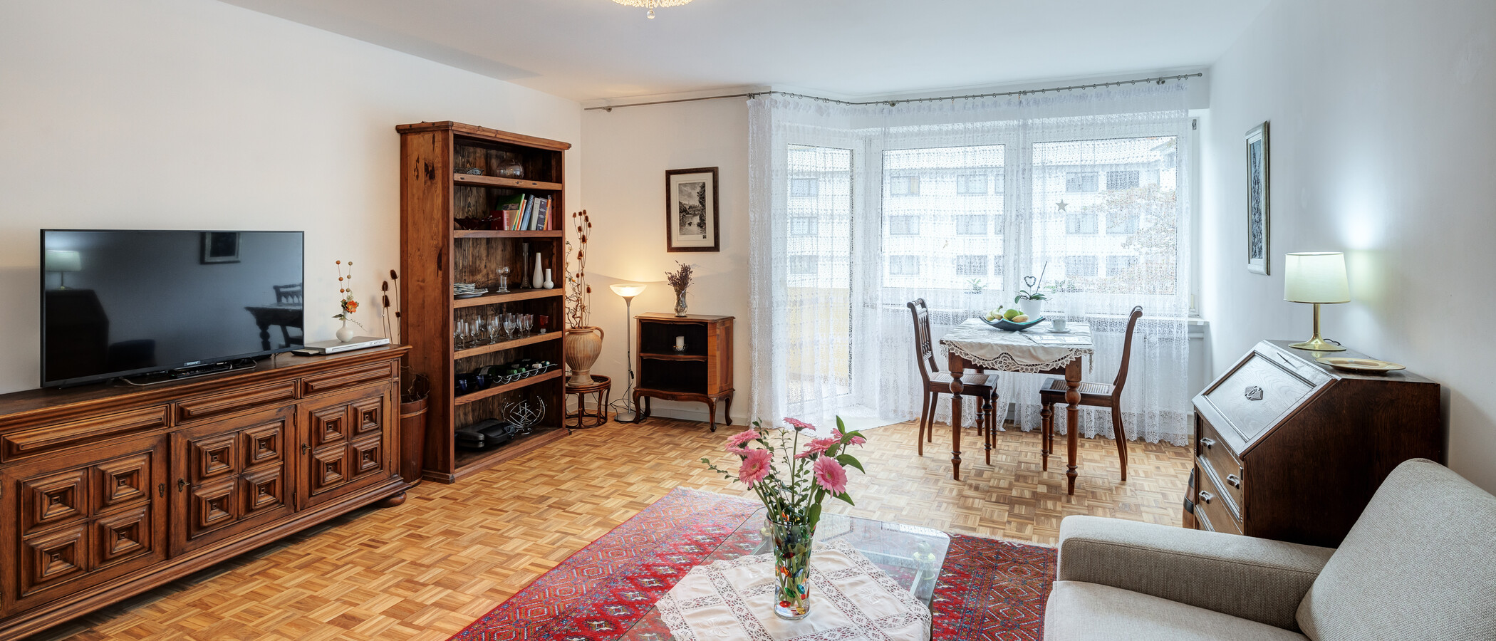 apartamento München Bogenhausen 01 sala de estar 14181