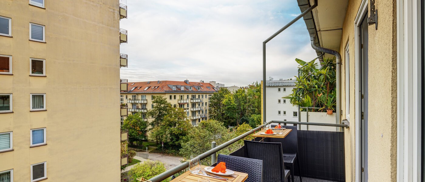 apartamento München Schwabing-West 01 balcón 14190