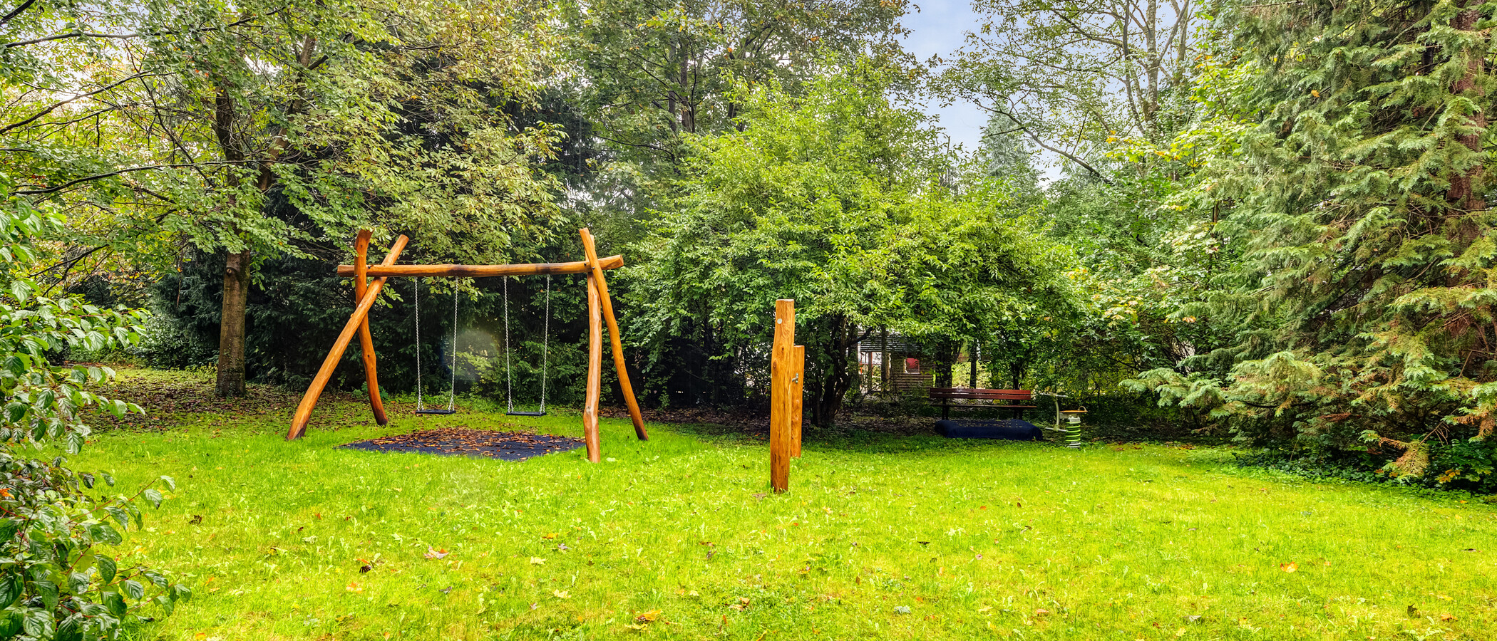 dúplex München Solln 01 jardín comunitario 14193