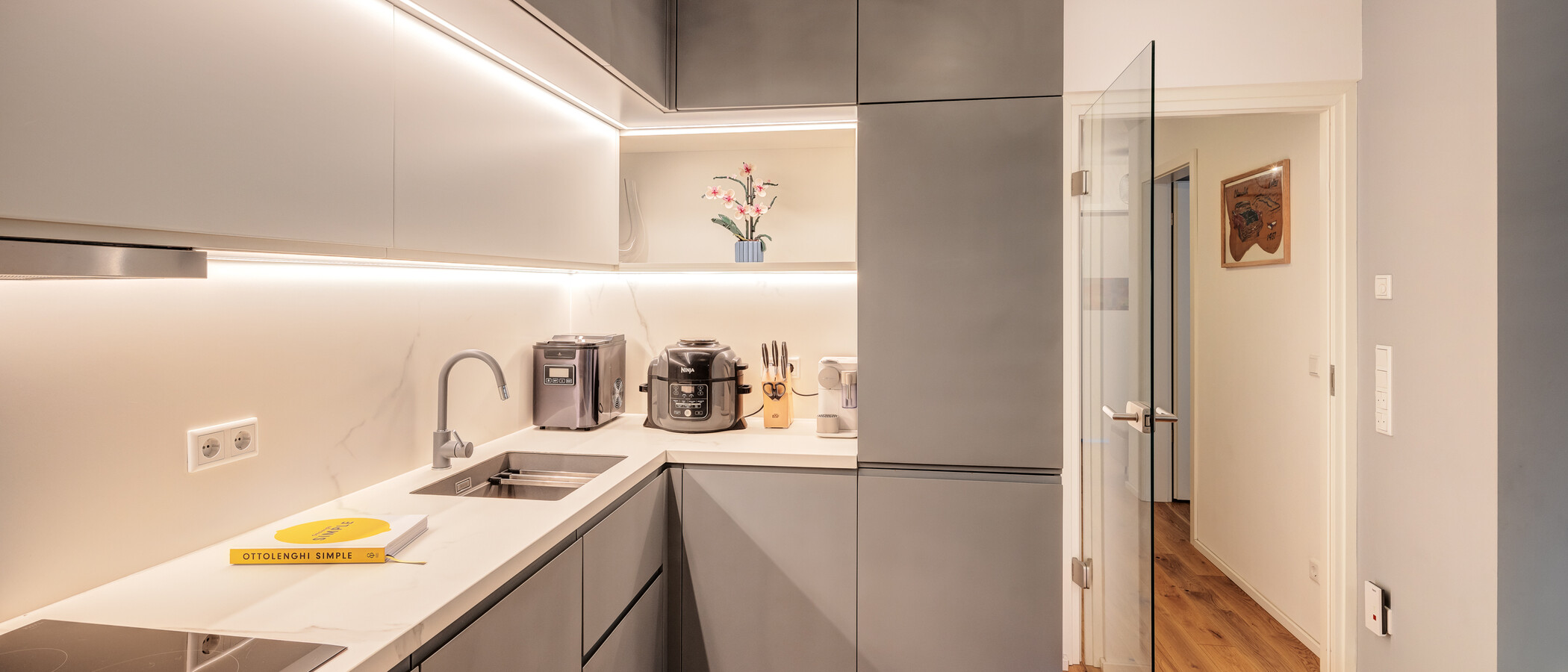 piso con jardín München Solln 04 cocina 14197