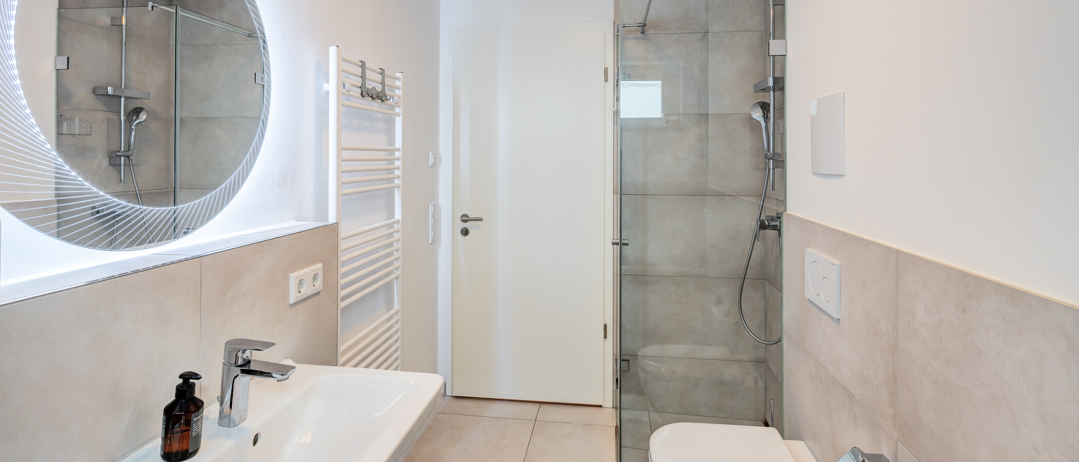 piso con jardín München Solln 02 baño 14197