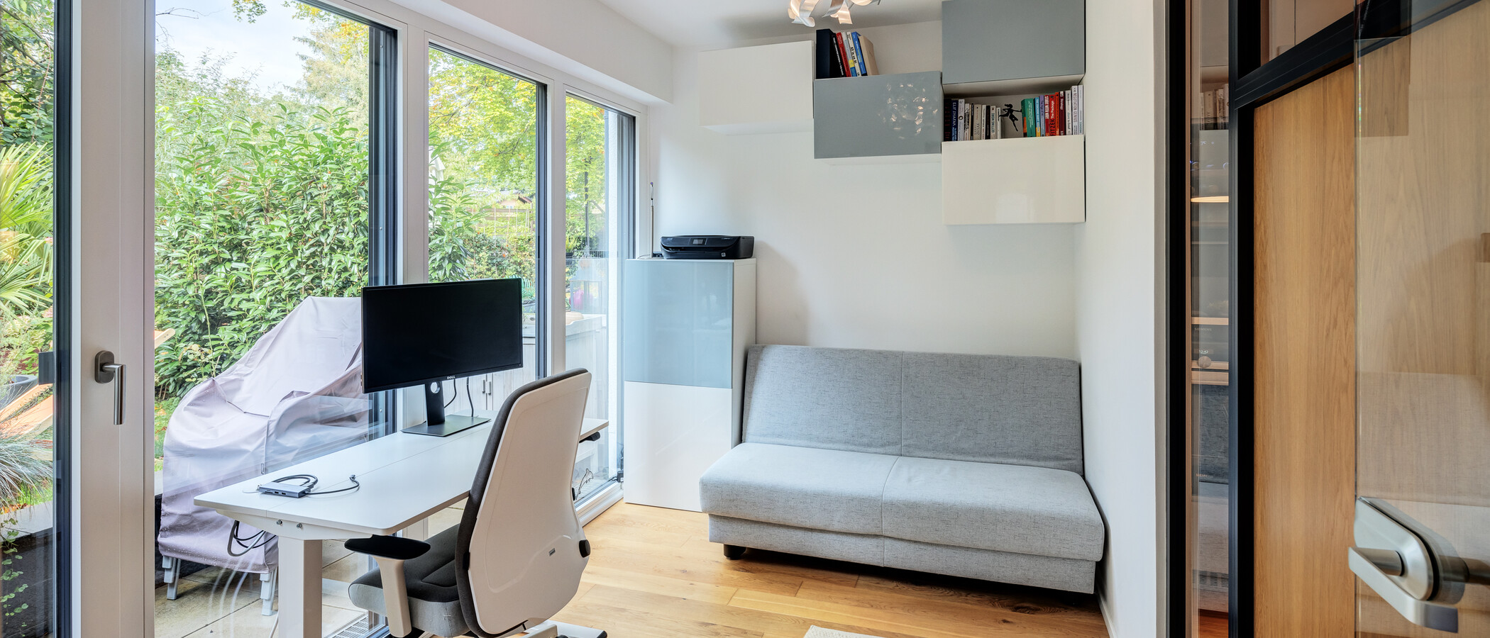 piso con jardín München Solln 01 Oficina / Habitación de invitados 14197