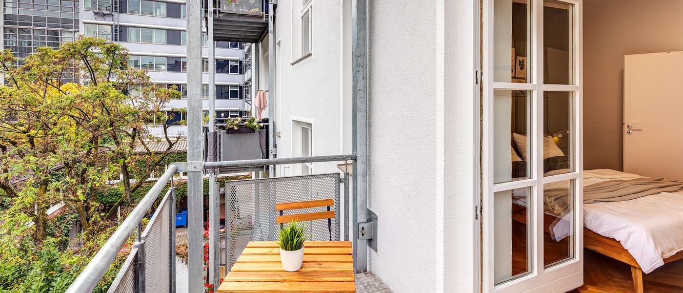 apartamento München Maxvorstadt - Museumsviertel 01 balcón 14203