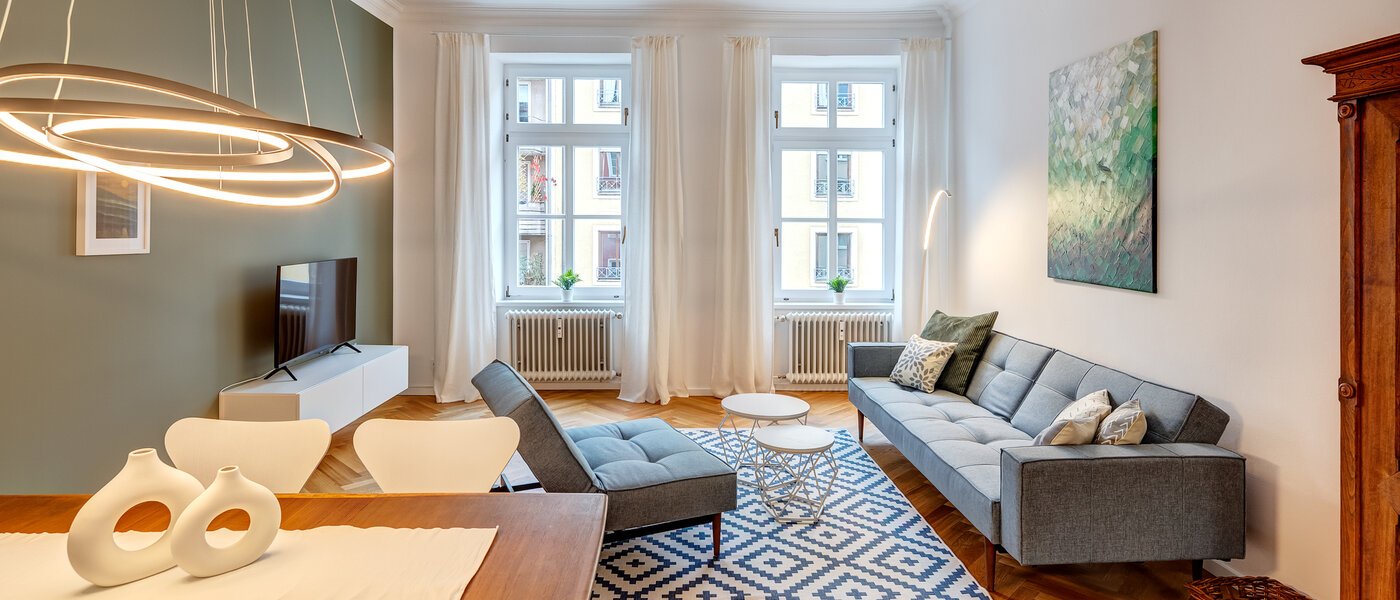 apartamento München Maxvorstadt - Museumsviertel 01 zona de día  14203