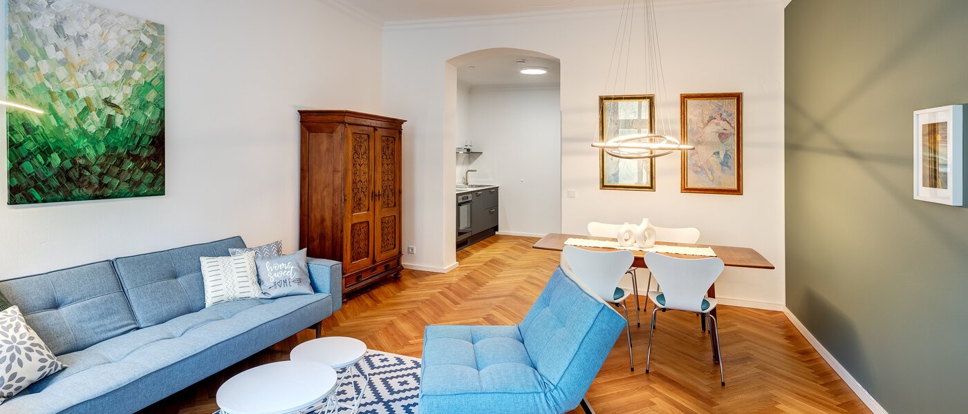 apartamento München Maxvorstadt - Museumsviertel 03 zona de día  14203