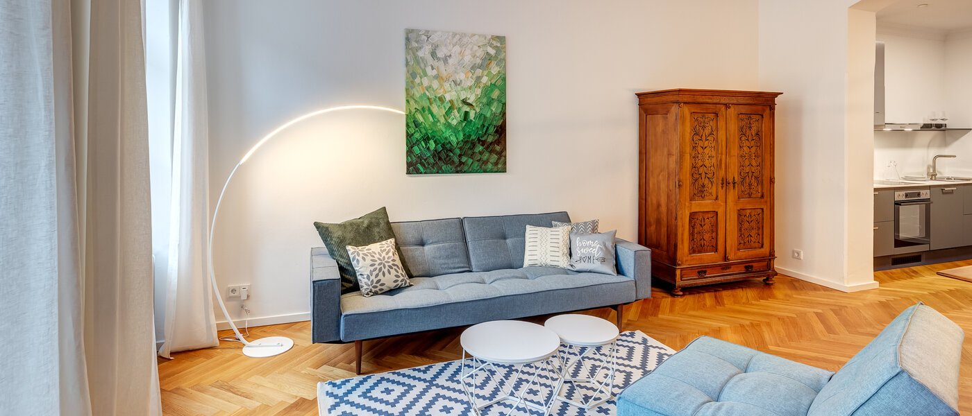 apartamento München Maxvorstadt - Museumsviertel 04 zona de día  14203