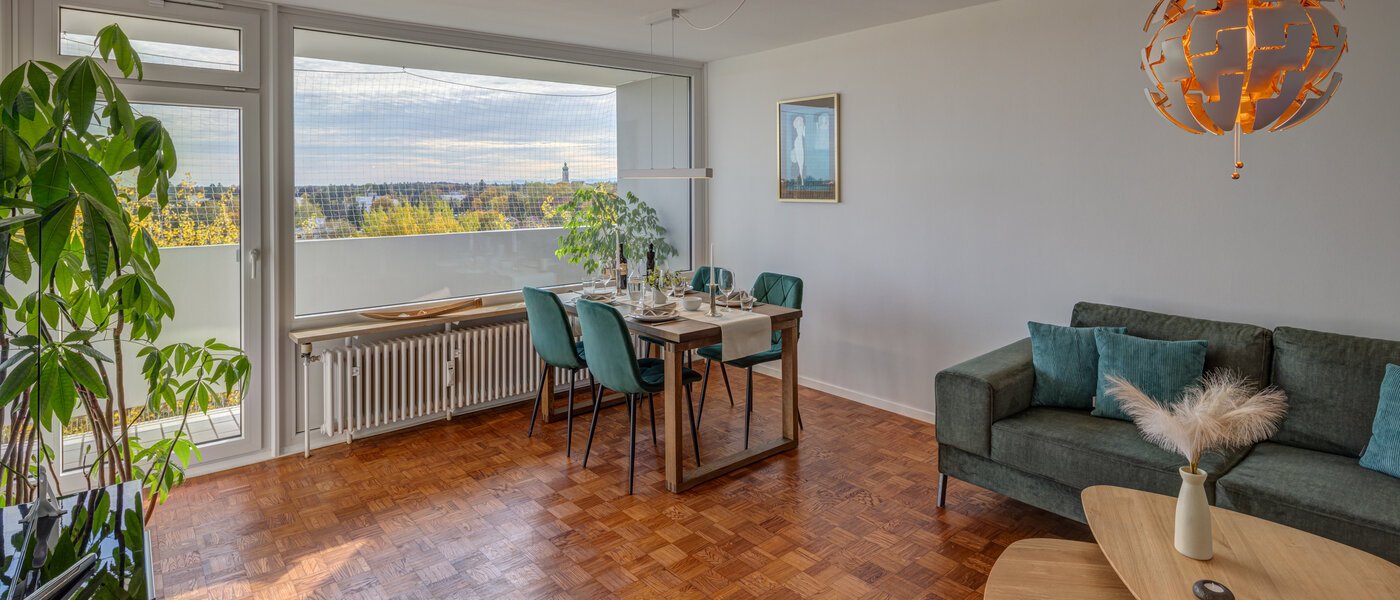 apartamento München Parkstadt Solln 01 zona de día  14205