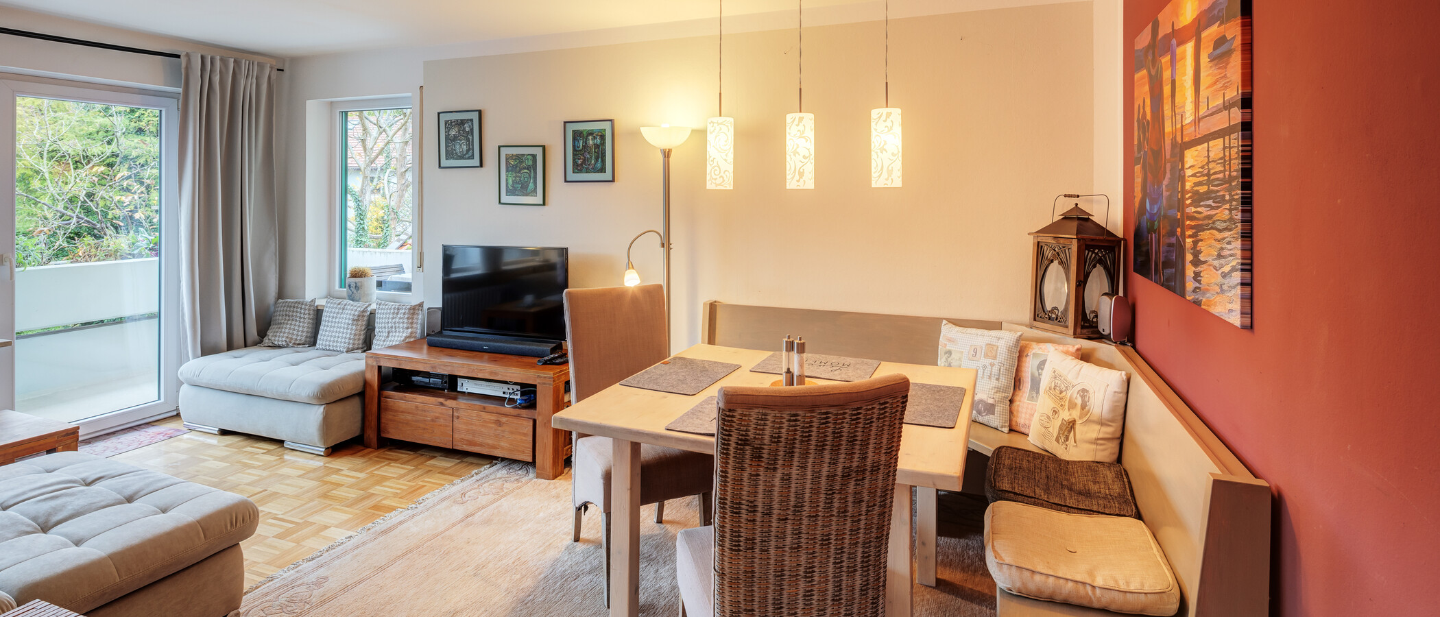 apartamento Herrsching am Ammersee 01 zona de día  14210
