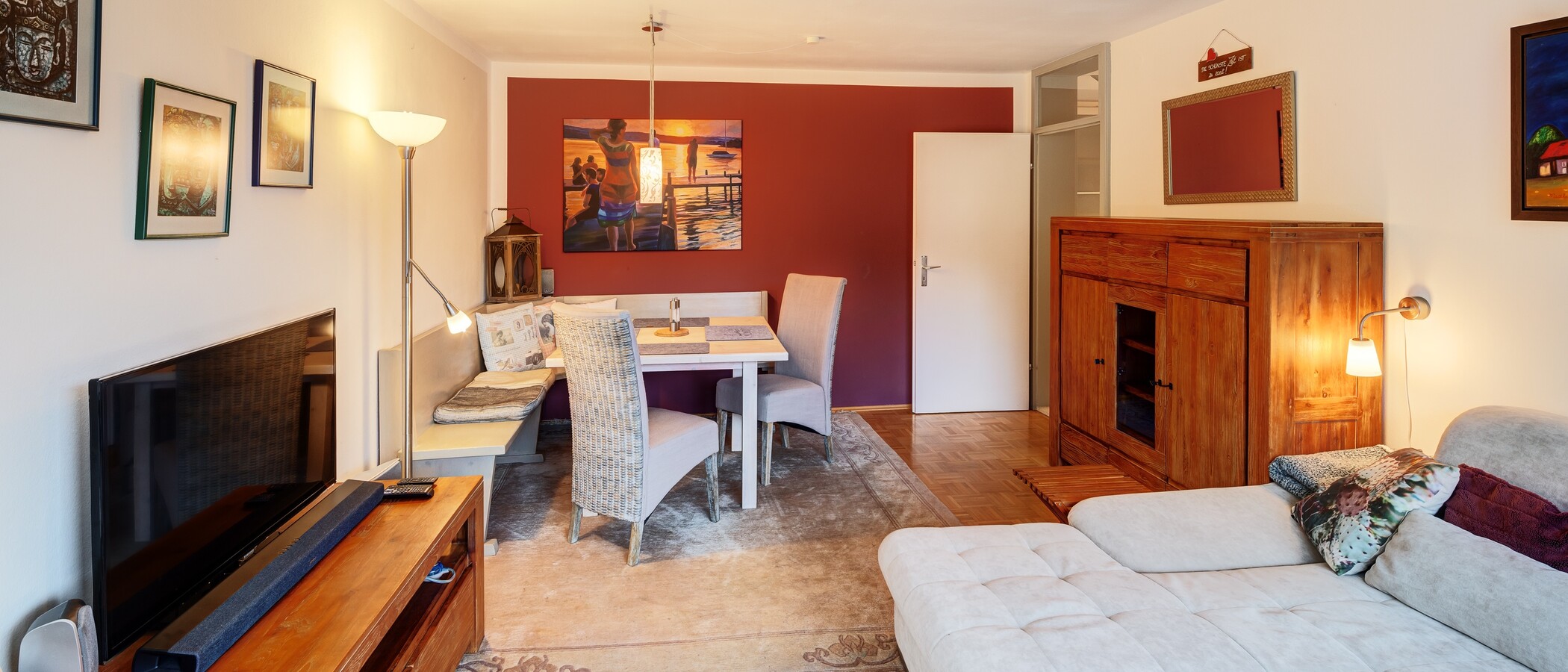 apartamento Herrsching am Ammersee 03 zona de día  14210
