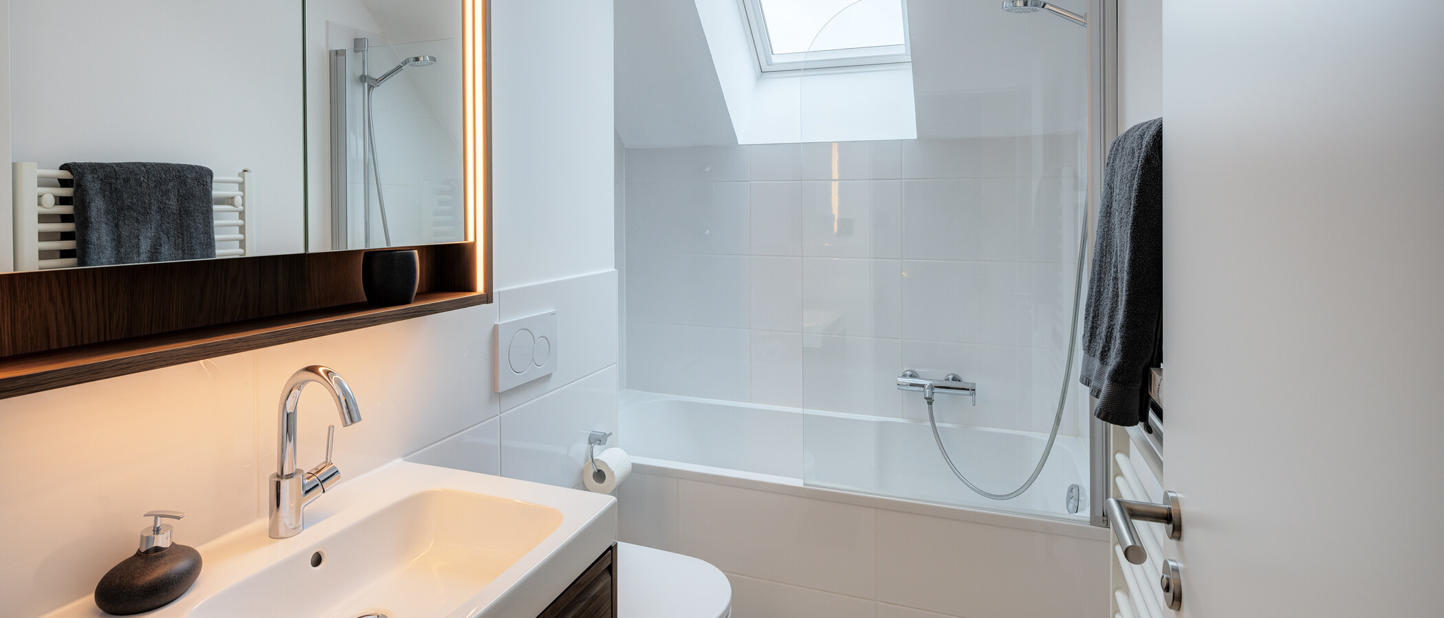 ático con terraza München Großhadern 01 baño 14211