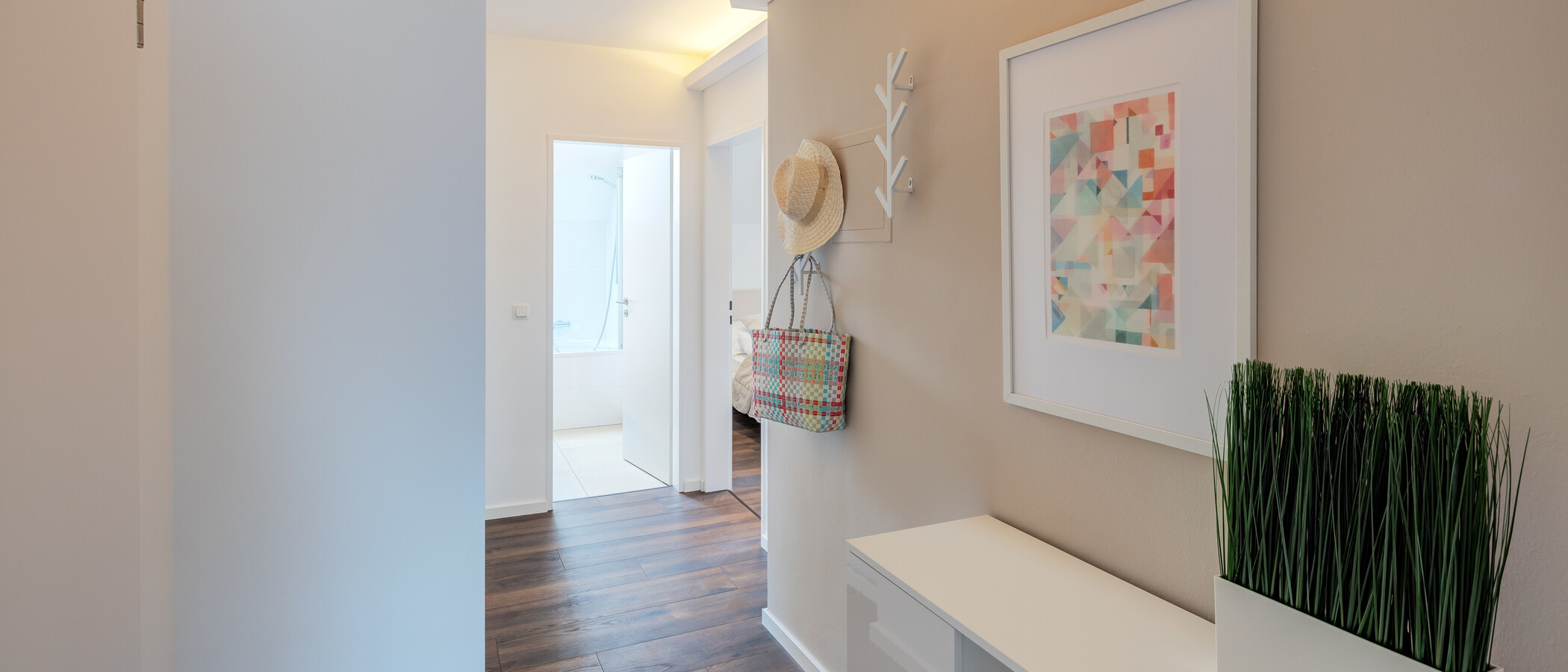 ático con terraza München Großhadern 01 pasillo 14211