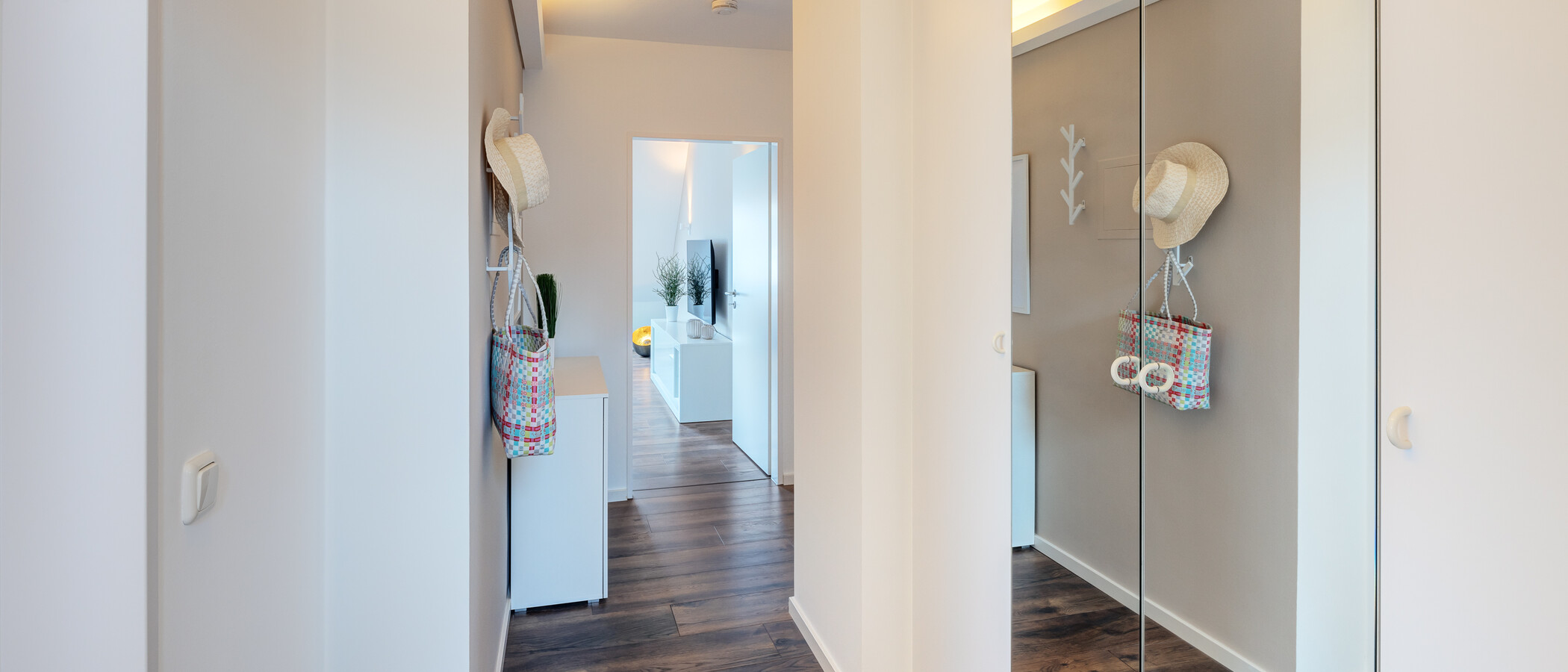 ático con terraza München Großhadern 03 pasillo 14211