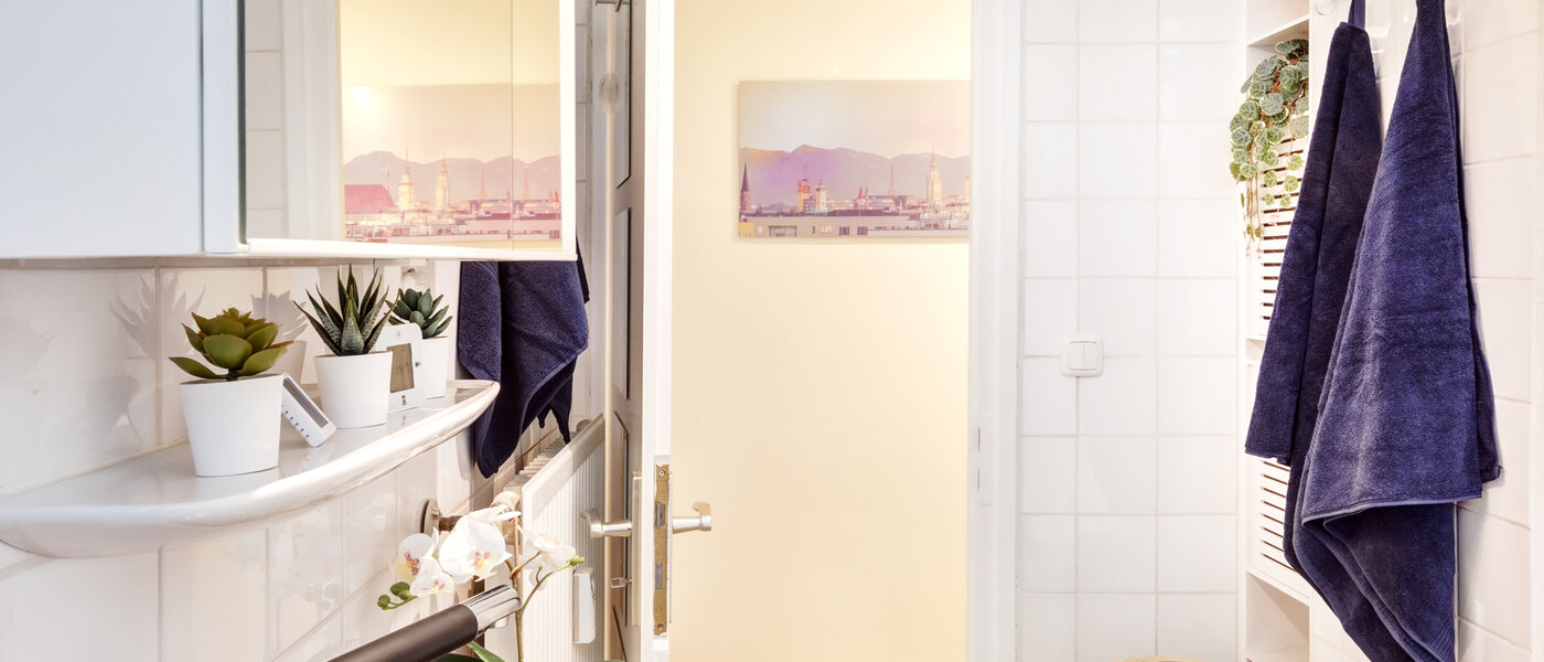 apartamento München Lehel 03 baño 14214