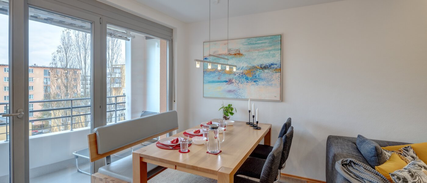 apartamento München Milbertshofen 03 zona de día  14220