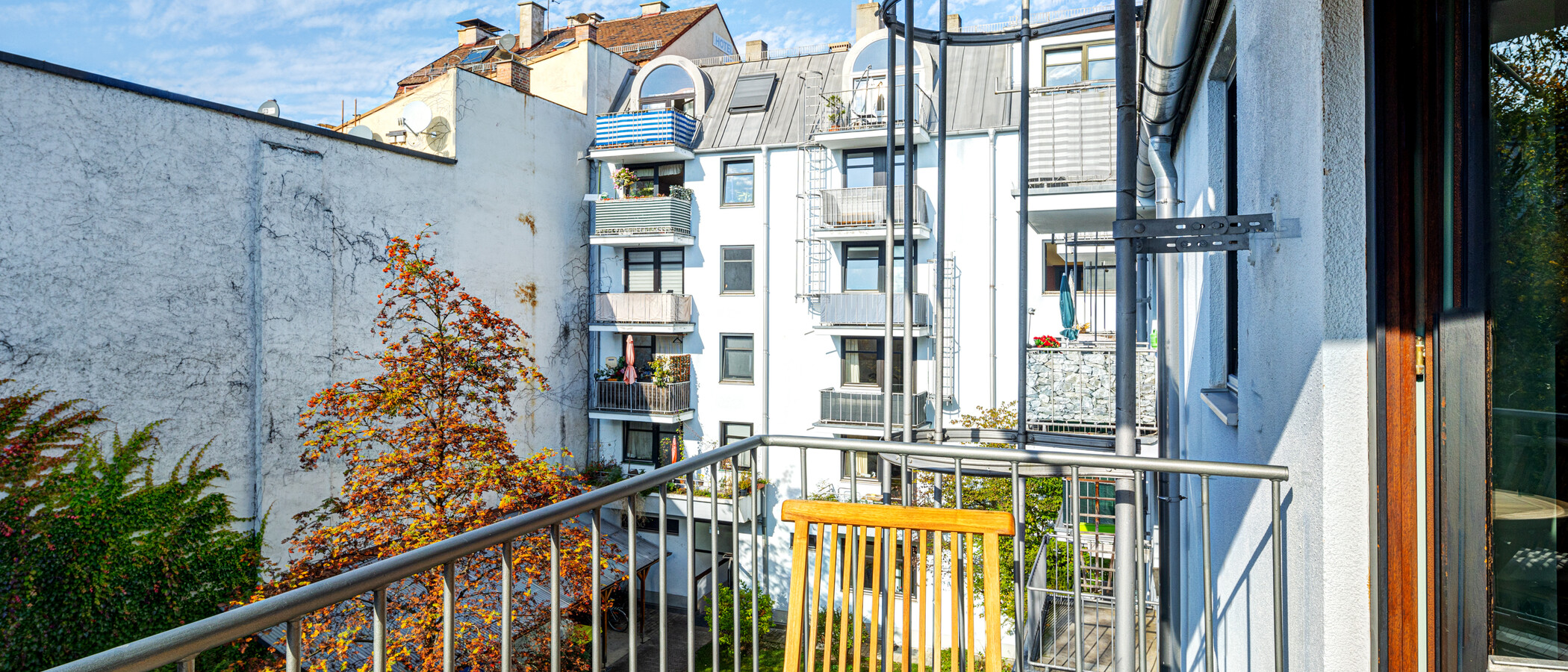 apartamento München Schwanthalerhöhe 02 balcón 14233
