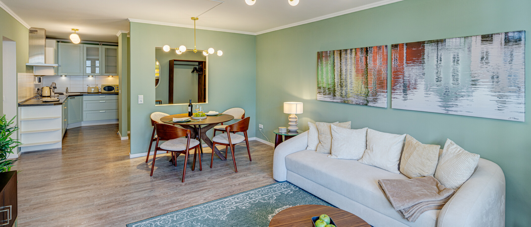 apartamento München Schwanthalerhöhe 05 zona de día  14233