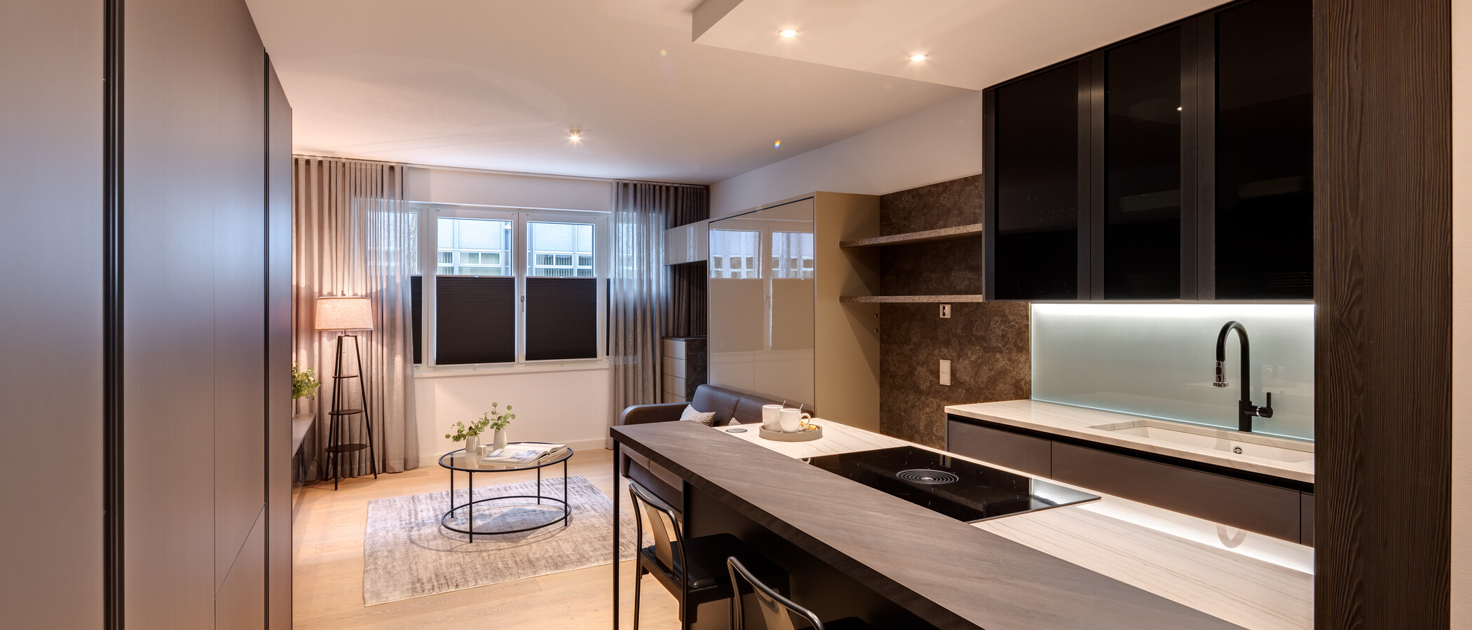 apartamento München Maxvorstadt 02 zona de día  14239