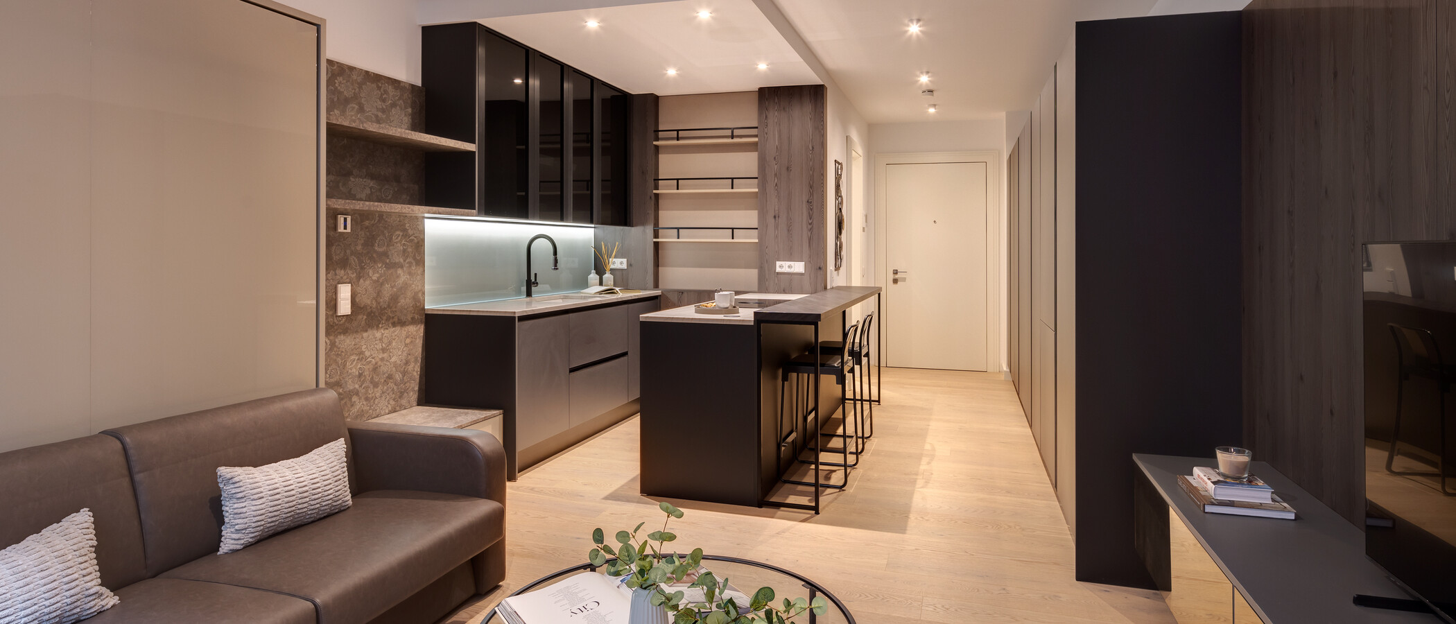 apartamento München Maxvorstadt 04 zona de día  14239