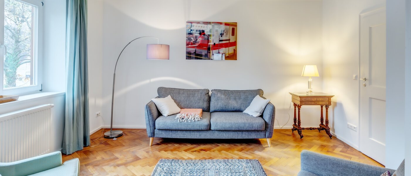 apartamento München Bogenhausen 02 sala de estar 14241