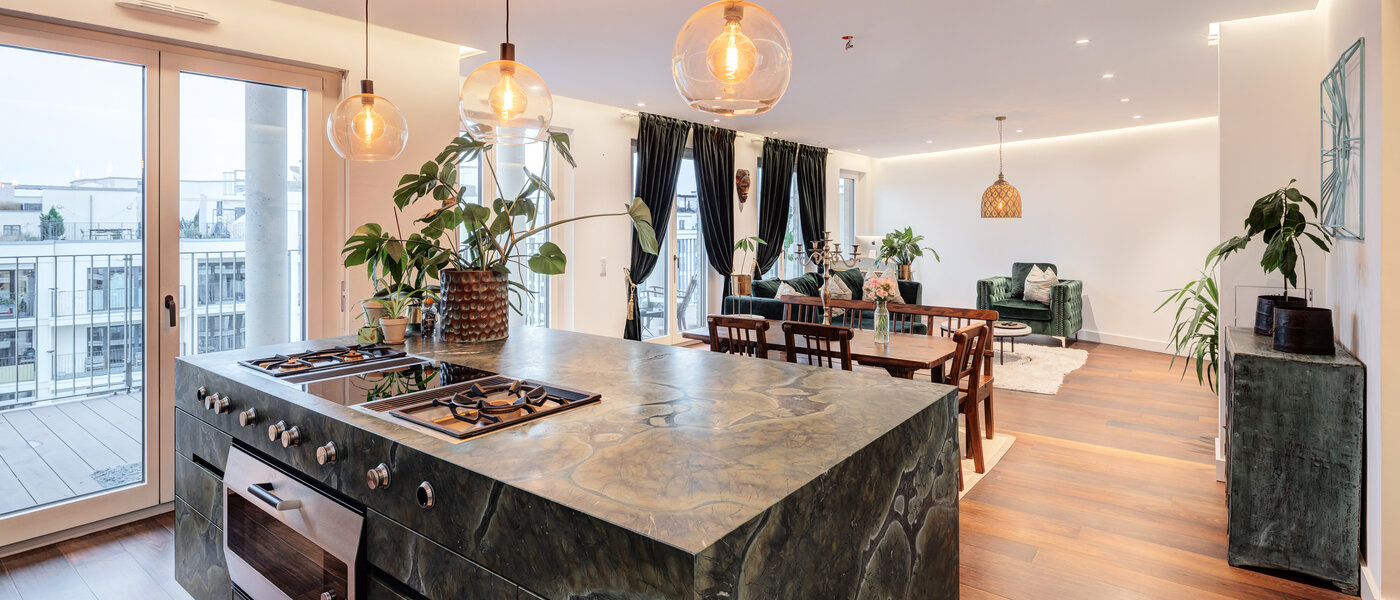 ático lujoso München Au 05 cocina 14243