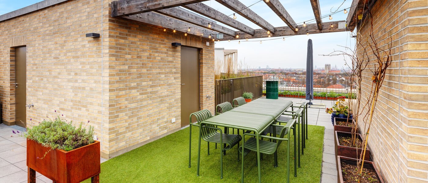 ático lujoso München Au 05 azotea 14243