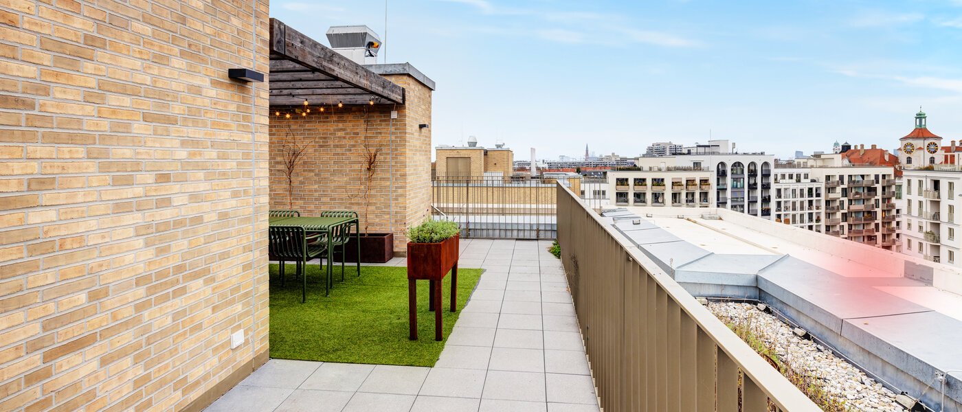 ático lujoso München Au 06 azotea 14243