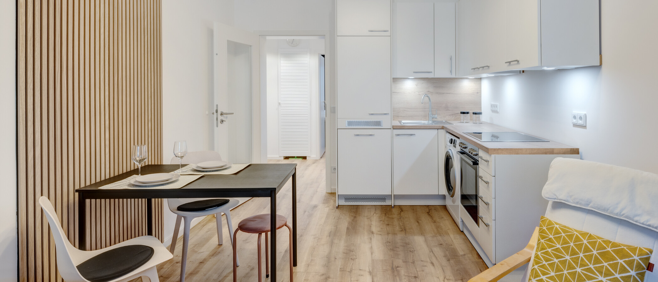 apartamento München Maxvorstadt - Westen 03 zona de día  14247