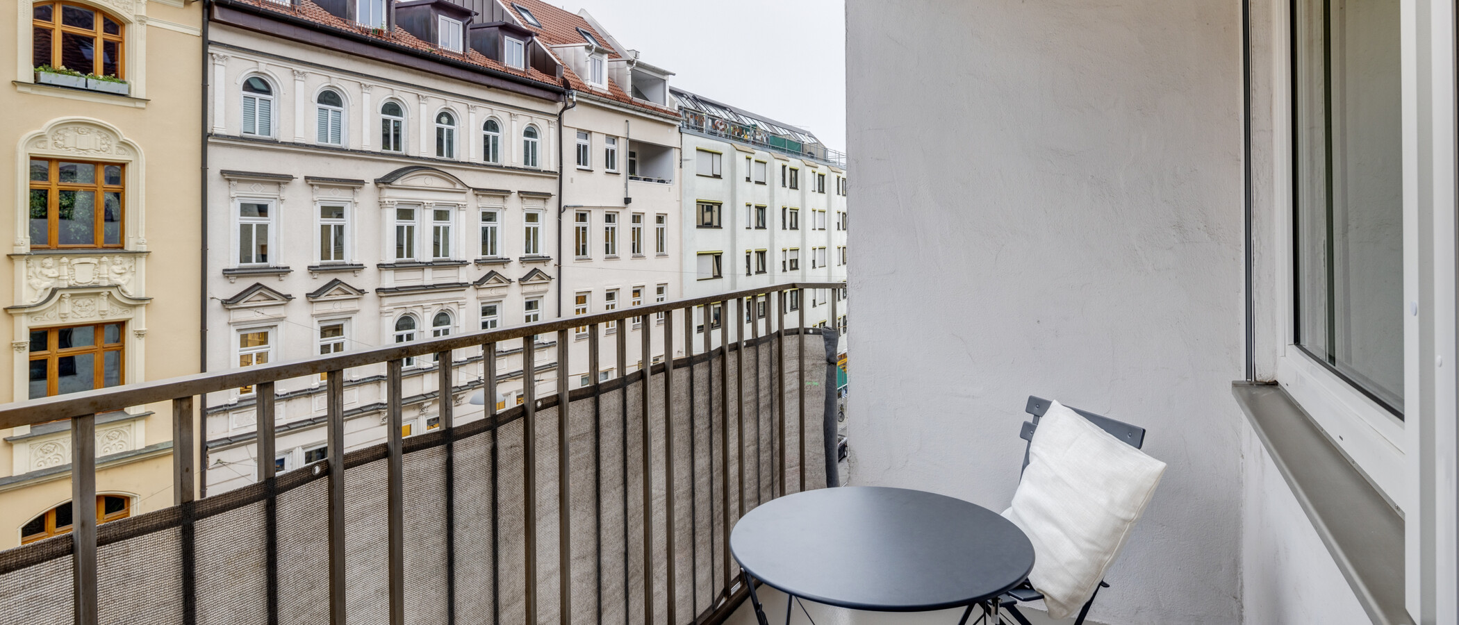 apartamento München Maxvorstadt - Westen 01 1. balcón 14247