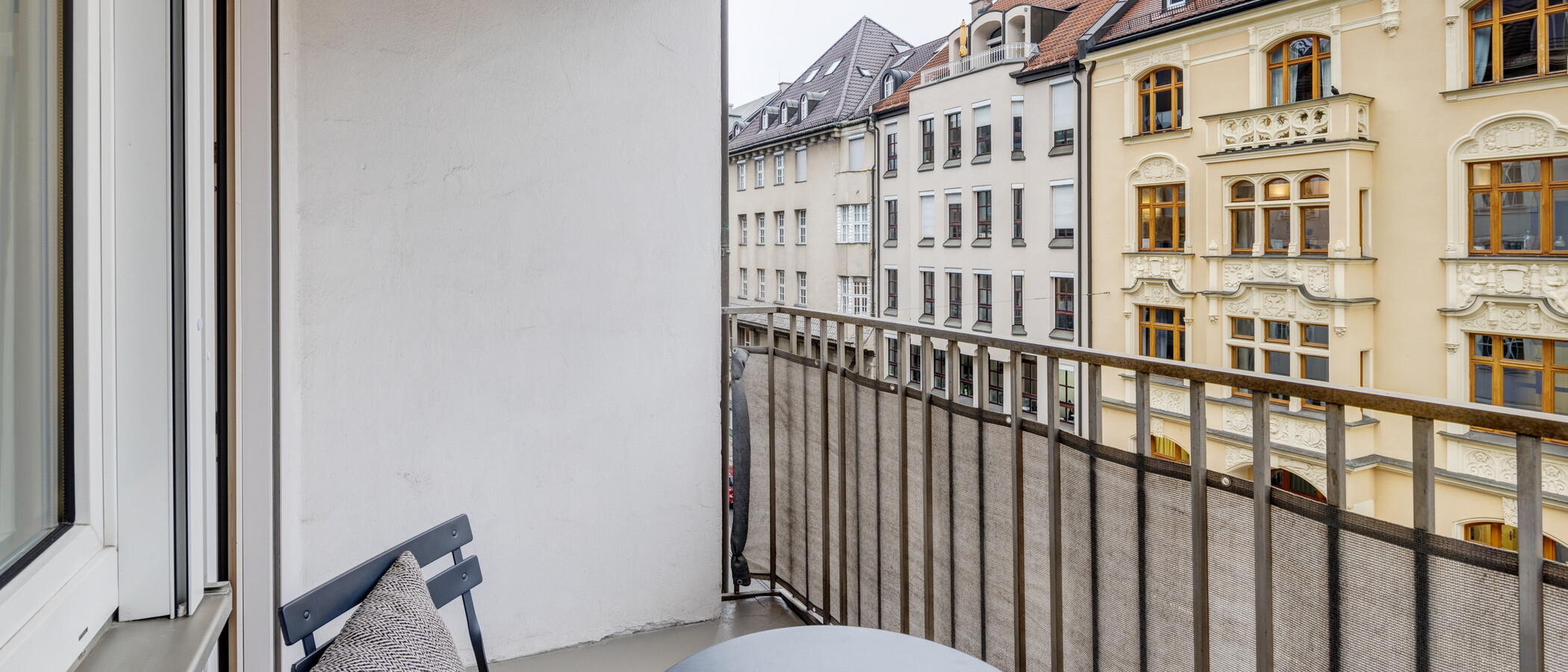 apartamento München Maxvorstadt - Westen 02 1. balcón 14247