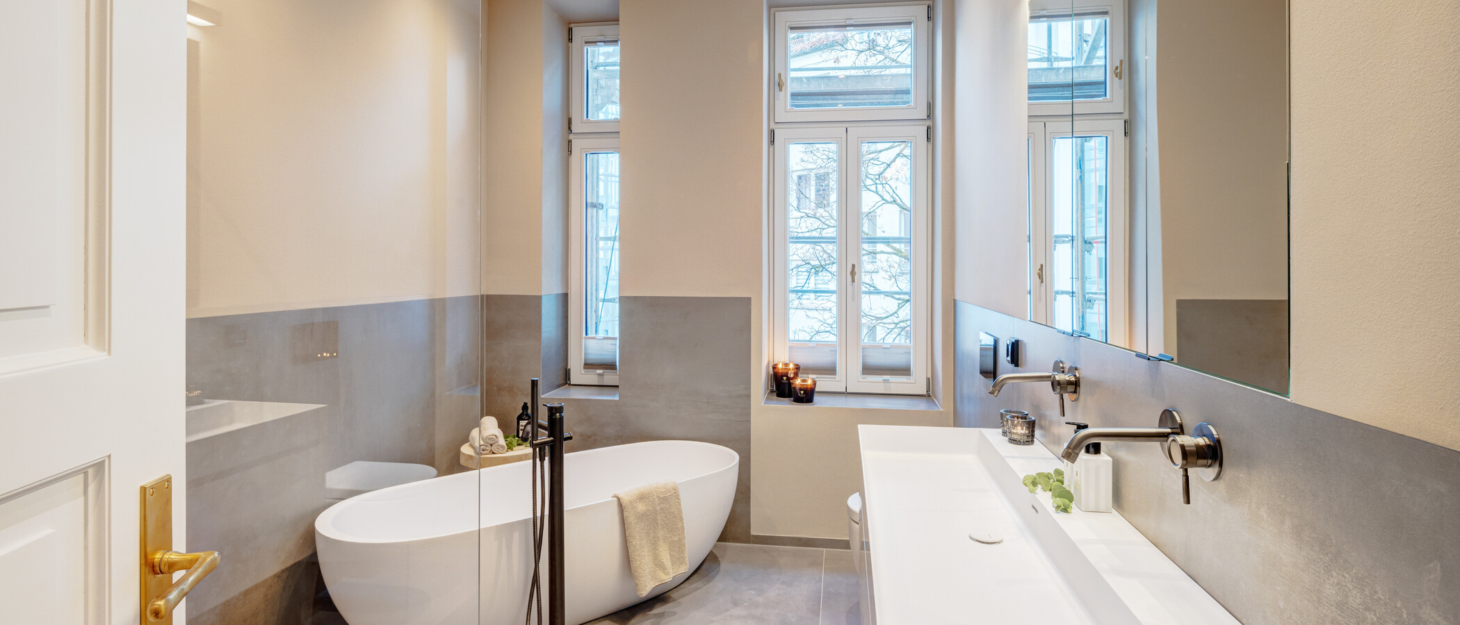 apartamento München Lehel 01 baño 14254