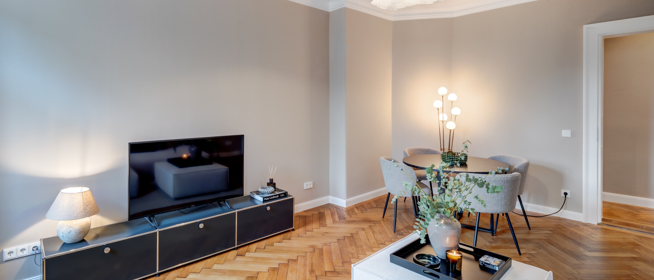 apartamento München Lehel 04 zona de día  14254