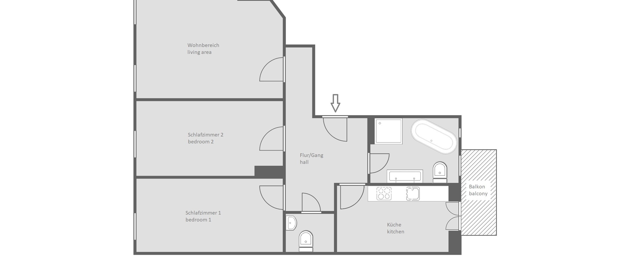 apartamento München Lehel 01 plano 14254