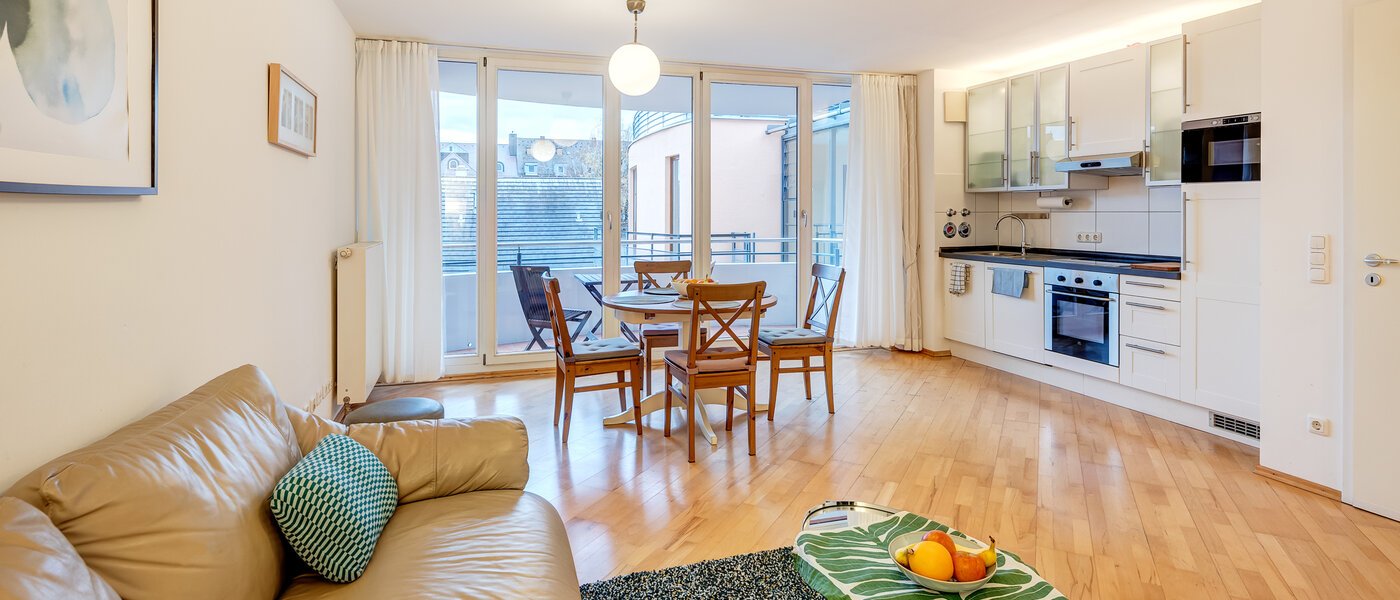 apartamento München Schwabing 02 zona de día  14257