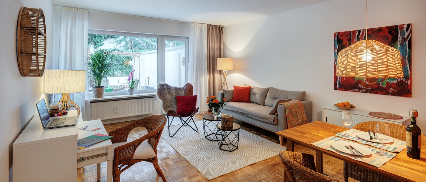 apartamento München Solln 01 zona de día  14271