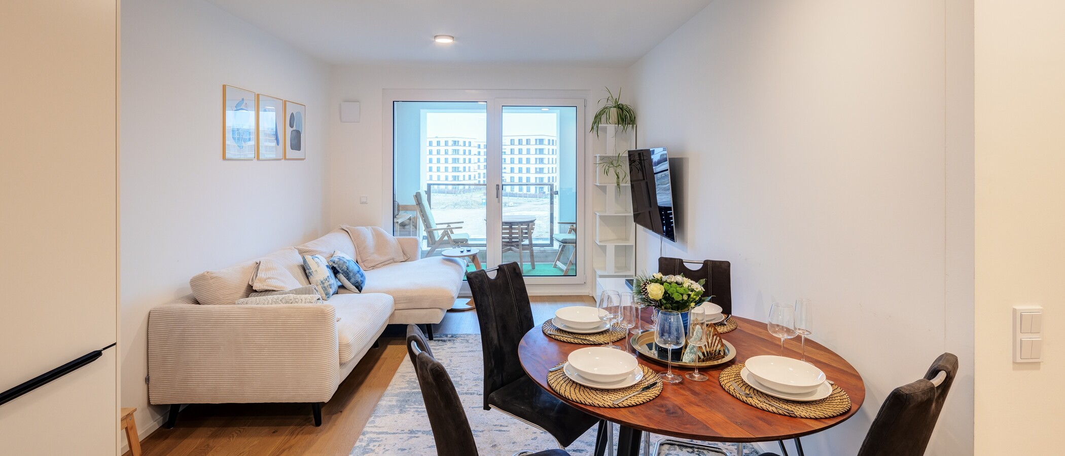 apartamento München Neuperlach 01 zona de día  14284