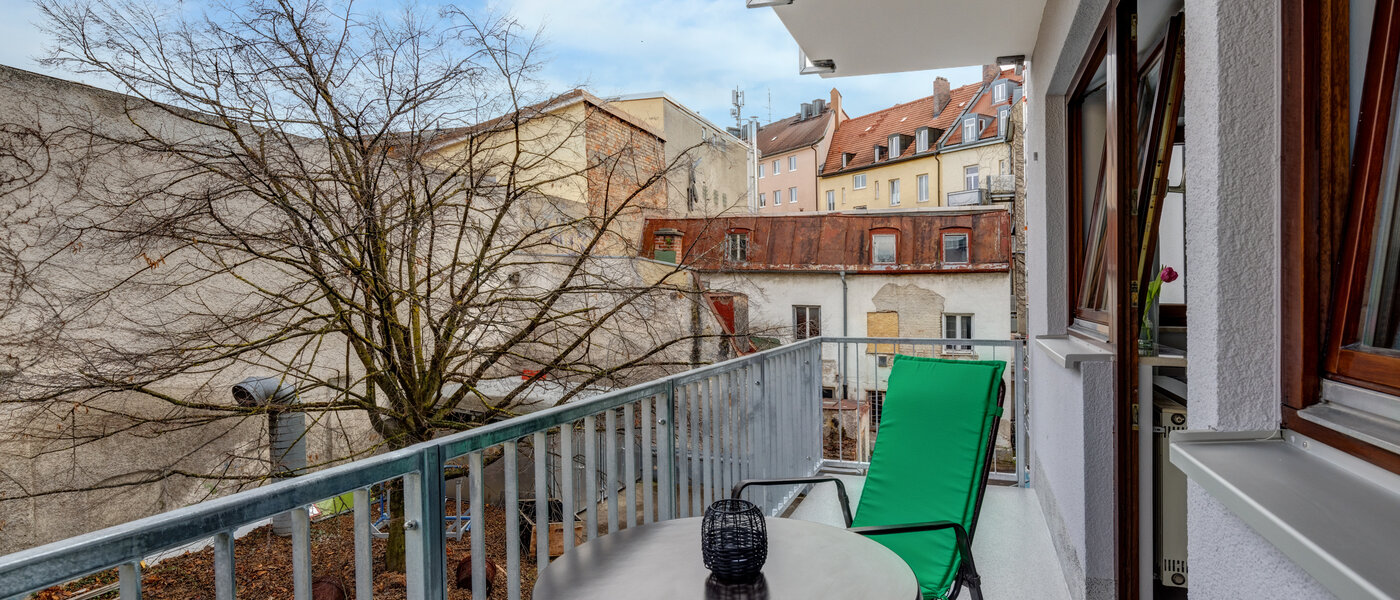 apartamento München Obergiesing 02 balcón 14285