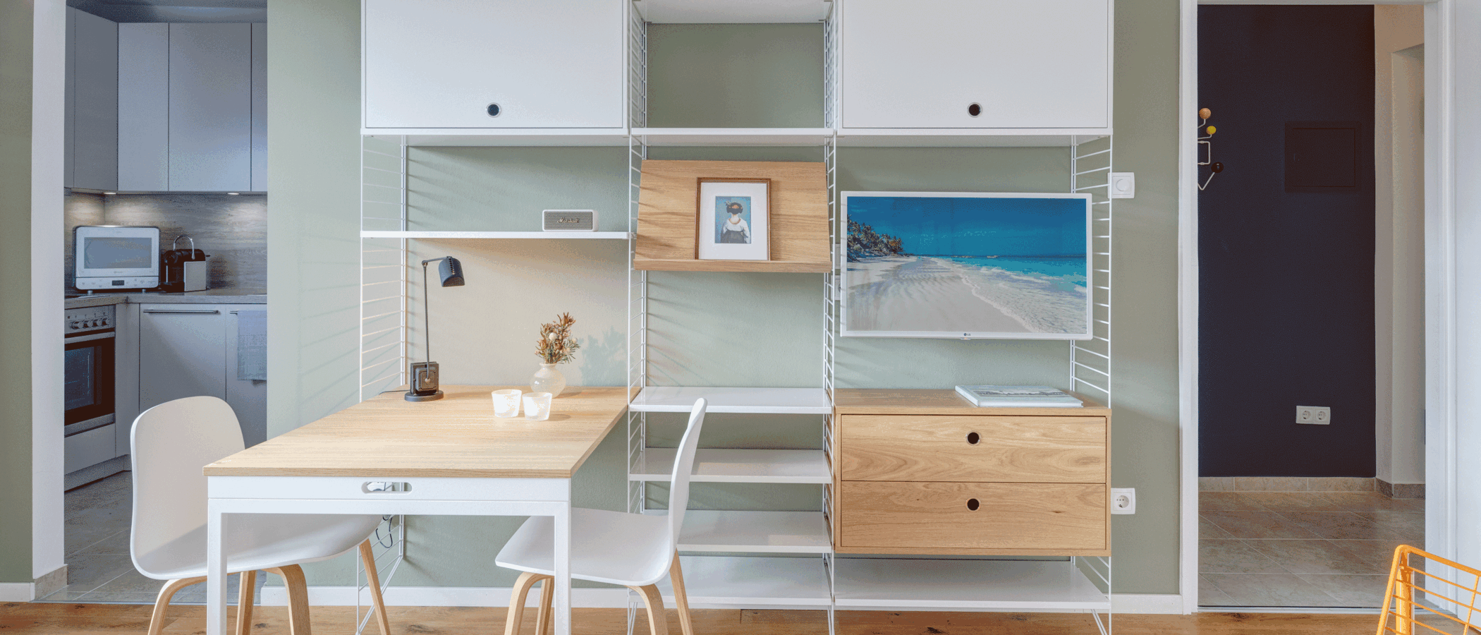 apartamento München Au-Haidhausen 02 zona de día  14286