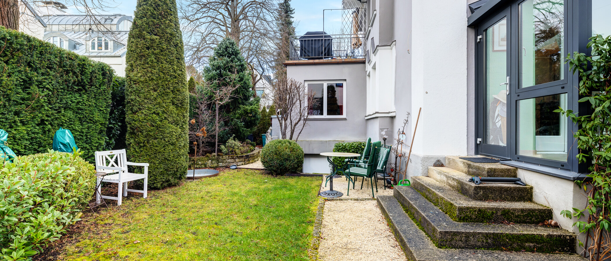 apartamento München Nymphenburg 02 jardín 14294