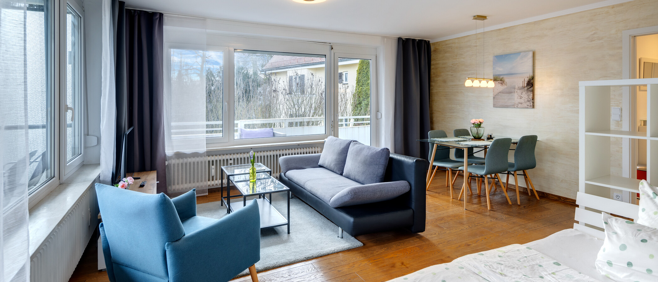 apartamento München Obermenzing 01 zona de día  14295