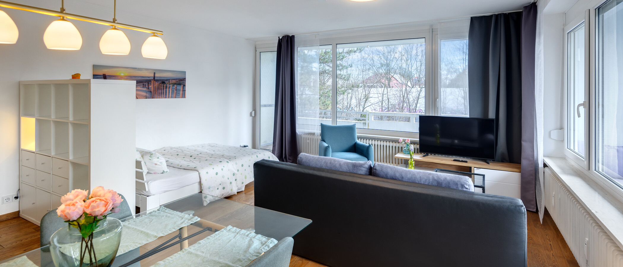 apartamento München Obermenzing 03 zona de día  14295